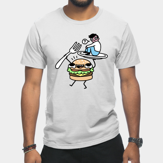 Discover Dinner Is Served! - Black - T-Shirt