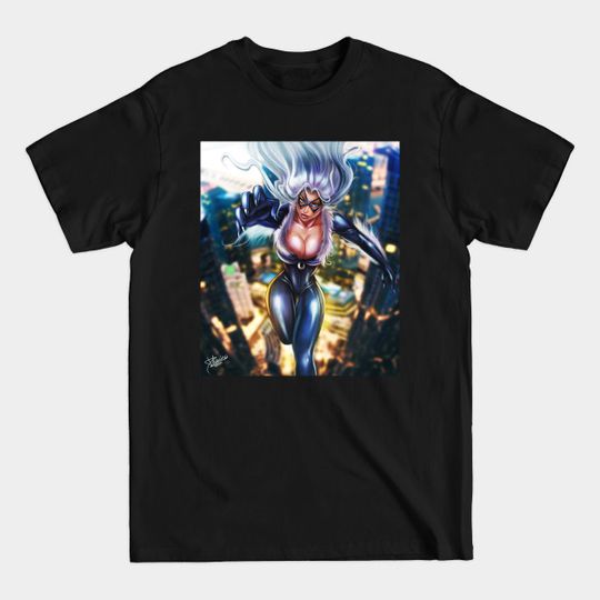 Discover Felicia Hardy Black cat - Black Cat Comics Heroine - T-Shirt