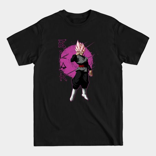 Discover Japan Warrior 13 - Goku Black Rose - T-Shirt