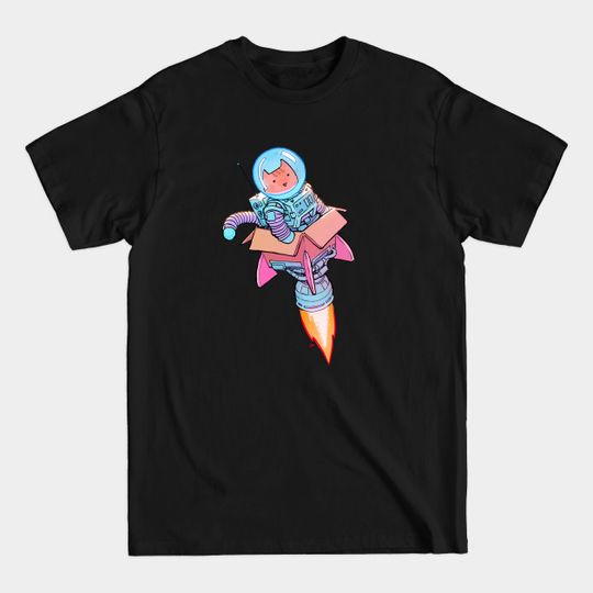 Discover SPACE BOX - Cat - T-Shirt