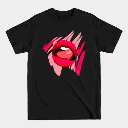 Discover Pink Lips - Lips - T-Shirt