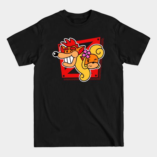 Discover A couple of bandicoots III - Crash - T-Shirt