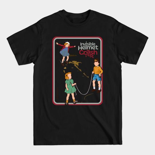 Discover Invisible Helmet Crash Test - Crash Test - T-Shirt