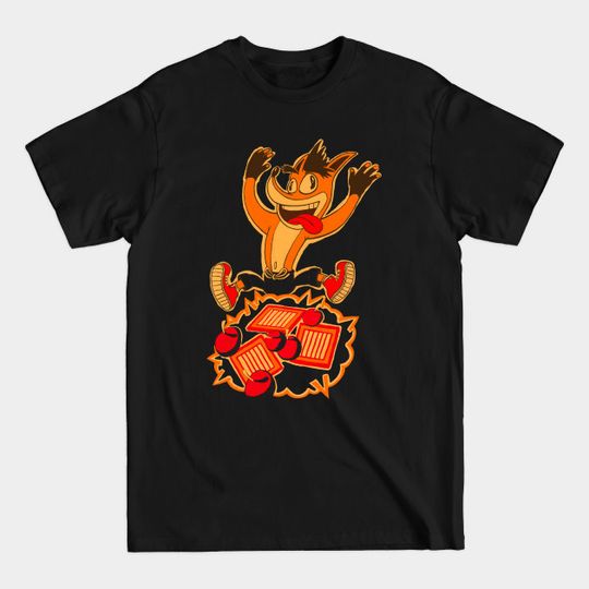 Discover Crate Bash - Crashbandicoot - T-Shirt