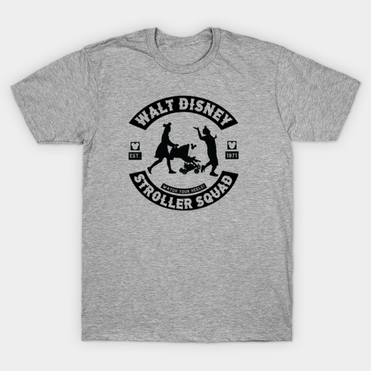 Discover WD Squad (biker style - black) - Theme Park - T-Shirt