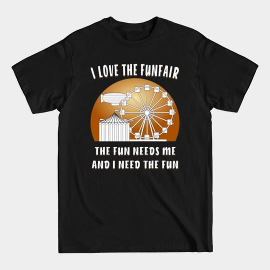 Discover Showman Fun Fair Ferris Wheel - Fair - T-Shirt