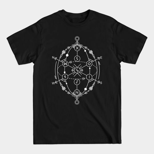Discover Yggdrasil - The Nine Worlds | Norse Pagan Symbol - Yggdrasil - T-Shirt