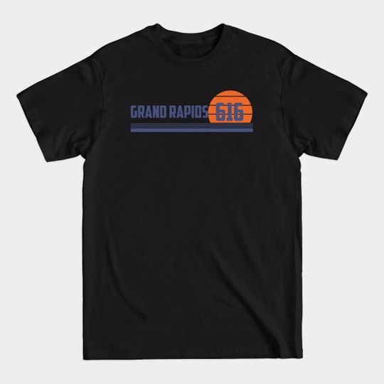 Discover 616 Grand Rapids Michigan Area Code - Hometown Pride - T-Shirt