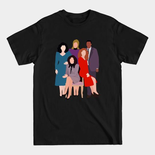 Discover DW CAST - Designing Women - T-Shirt