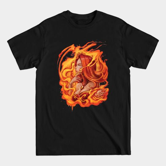 Discover Lina, the Slayer - Dota 2 - T-Shirt