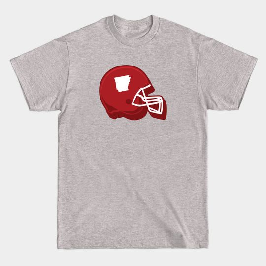 Discover Arkansas Football Helmet - Arkansas Football - T-Shirt