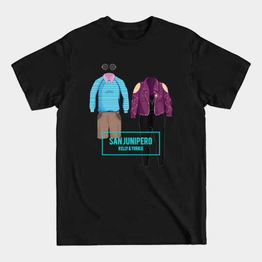 Discover Kelly & Yorkie "San Junipero" - San Junipero - T-Shirt