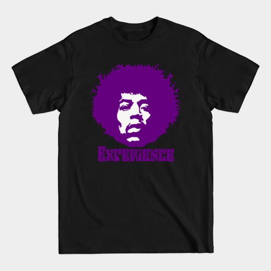 Discover Purple Jimi - Jimi Hendrix Experience - T-Shirt