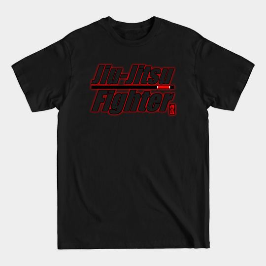 Discover BJJ Black Belt Jiu Jitsu Fighter - Black Belt - T-Shirt