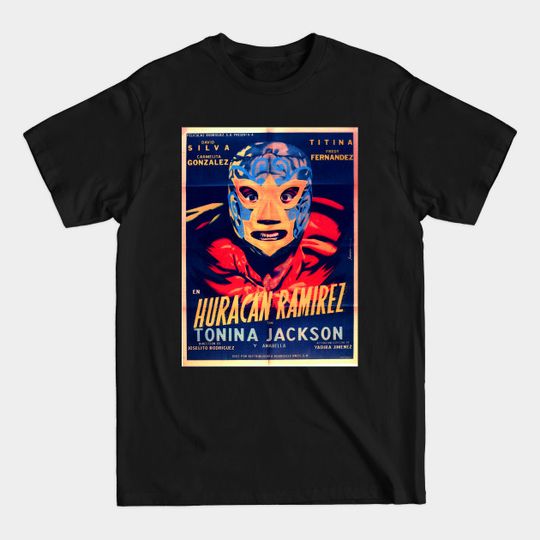 Discover Vintage Mexican Cinema Icons Lucha Libre - Lucha Libre - T-Shirt