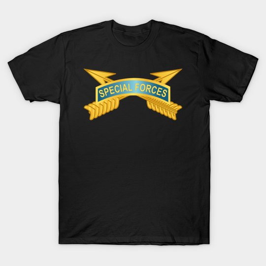 Discover Special Forces Tab w SF Branch wo Txt - Special Forces Tab W Sf Branch Wo Txt - T-Shirt