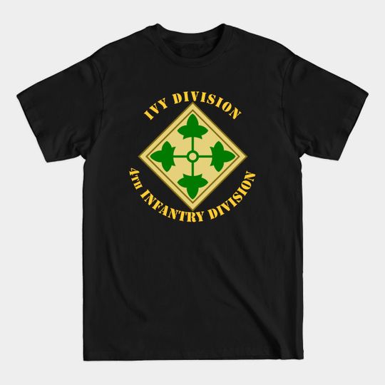 Discover 4th Infantry Division - 4th Infantry Division - T-Shirt