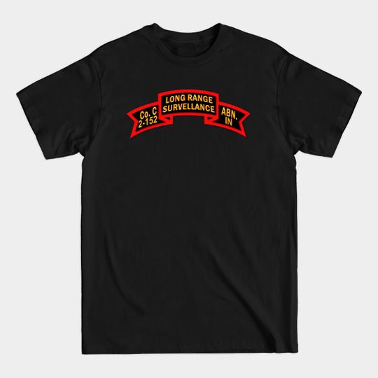 Discover Co C 2 - 152 INF - LRSU Scroll - Co C 2 152 Inf Lrsu Scroll - T-Shirt