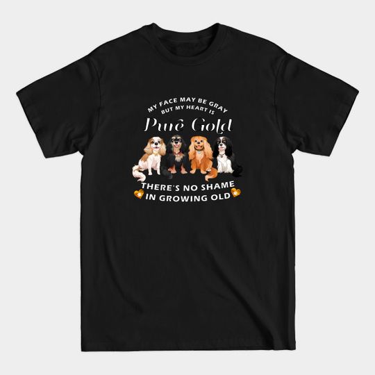 Discover Senior Cavalier King Charles Spaniel Senior Gifts - Cavalier King Charles Spaniel - T-Shirt
