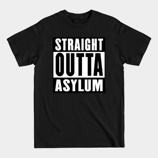 Discover Straight Outta Asylum - Call Of Duty - T-Shirt