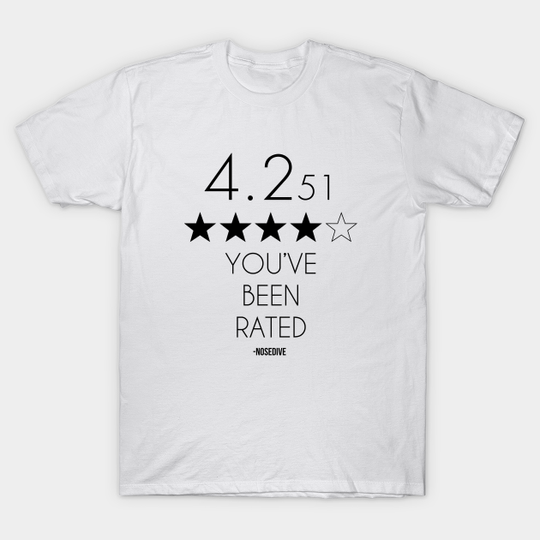Discover Black Mirror Netflix - Nosedive - Black Mirror - T-Shirt