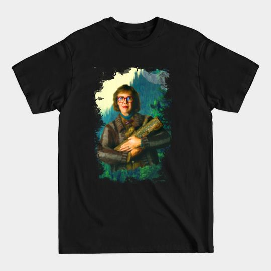 Discover Twin Peaks Log Lady T-Shirt - Tribute to Iconic Character