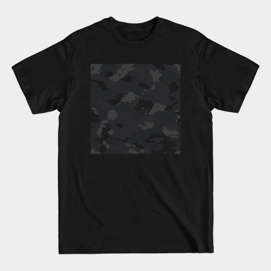 Discover Black camo - Black Camo - T-Shirt
