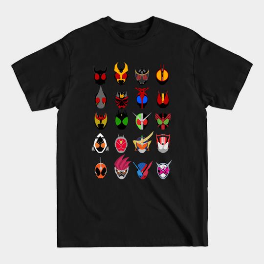 Discover 2000-2018 All Heisei - Kamen Rider - T-Shirt