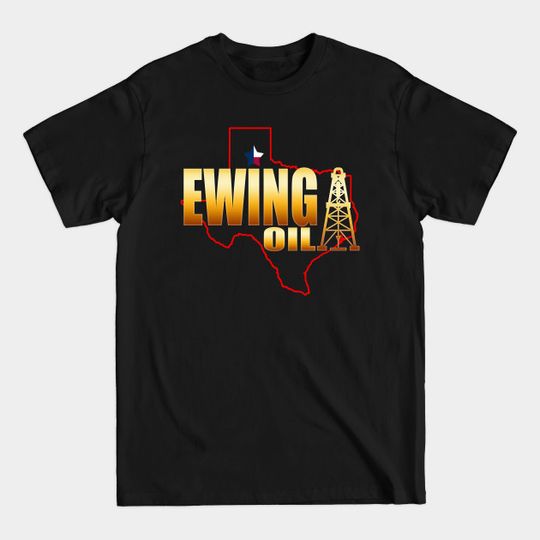 Discover Classic 80's TV Ewing Oil - Ewing Oil - T-Shirt