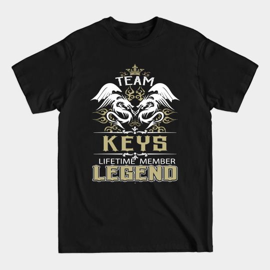 Discover Team Keys Lifetime Member T-Shirt