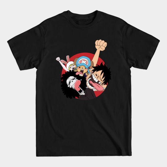 Discover One Piece Anime - STraw Hat Crew - One Piece Anime - T-Shirt