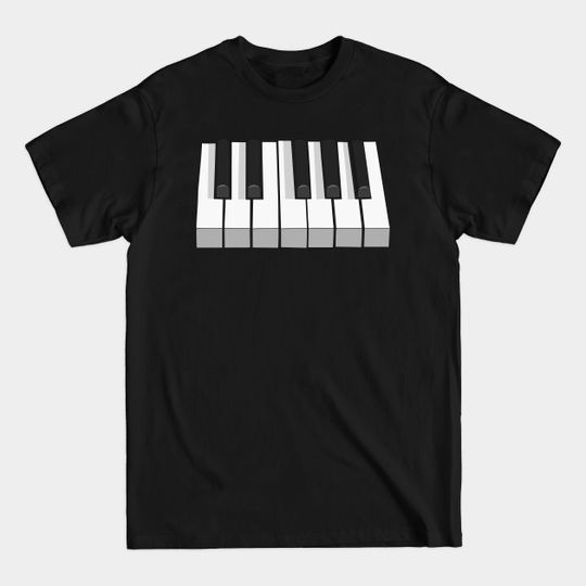 Discover Piano Keys - Piano Keys - T-Shirt