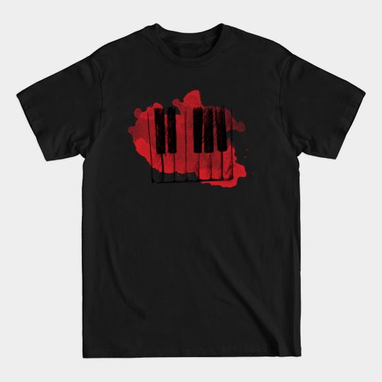 Discover Piano classic art - Piano Keys - T-Shirt