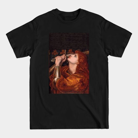 Discover Joan of Arc by Dante Gabriel Rosetti - Joan Of Arc - T-Shirt