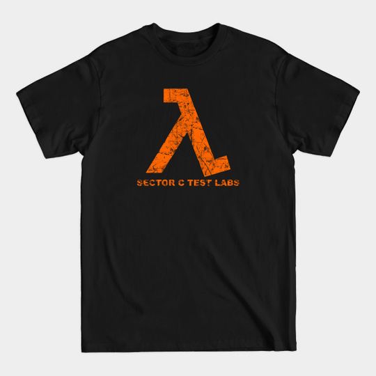 Discover Sector C - Orange - Half Life - T-Shirt