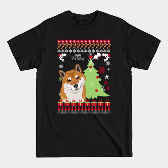 Discover Shiba inu Ugly Christmas Sweater - Shiba Inu - T-Shirt