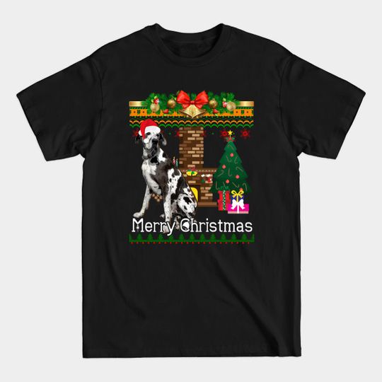 Discover Ugly Christmas Sweater GREAT DANES - Ugly Christmas Sweater Great Danes - T-Shirt