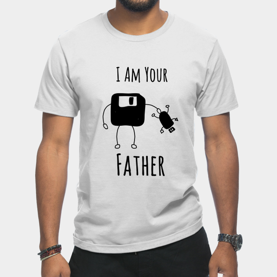 Discover Cute & Funny USB Floppy Disk I Am Your Father - Usb Floppy Disk I Am Your Father - T-Shirt