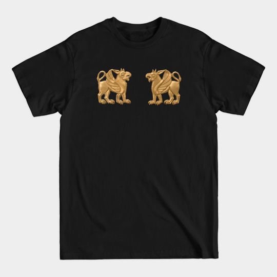 Discover Golden Griffin Scythians Figurine - Griffin - T-Shirt