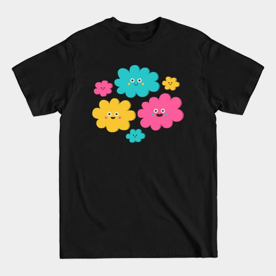 Discover Clouds - Happy Face - T-Shirt