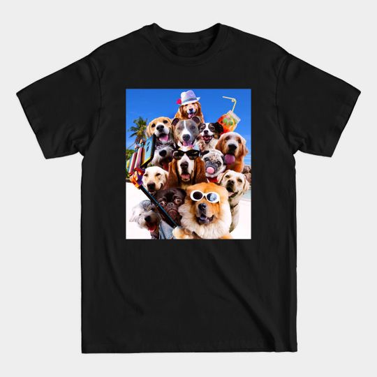 Discover Dog Selfie Wearing Glasses - Dog Selfie Wearing Glasses - T-Shirt