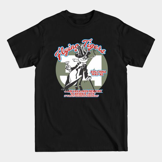 Discover Jack Newkirk - 34 - Flying Tigers - Jack Newkirk Flying Tigers - T-Shirt