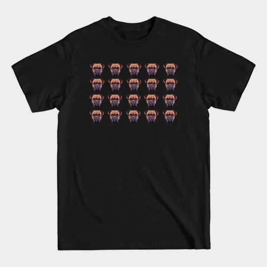 Discover boxer dog funny face mask - Boxer Dog Face - T-Shirt