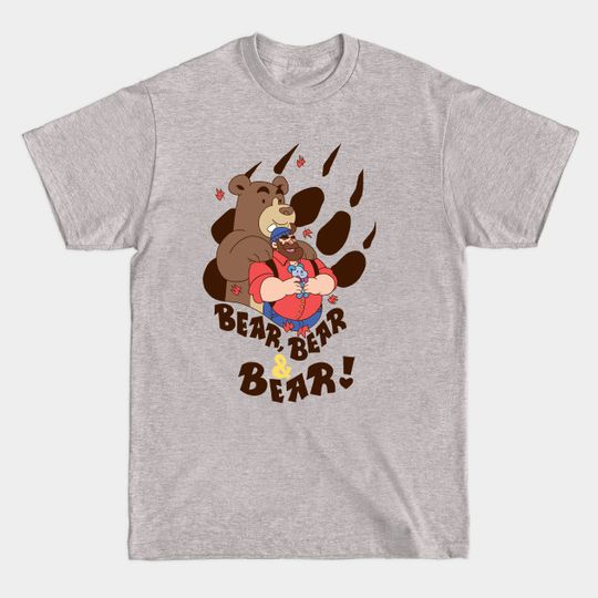 Discover Bear, Bear & Bear - Animals - T-Shirt