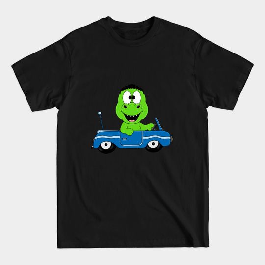 Discover DINO - DINOSAUR - DINOSAURIER - AUTO - CAR - Kangaroo - T-Shirt