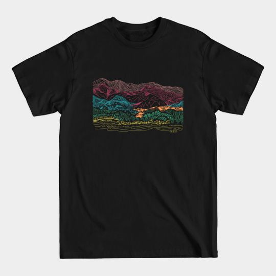 Discover Finca Landscape - Landscape - T-Shirt