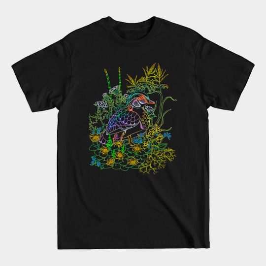 Discover Wood Duck - Duck - T-Shirt