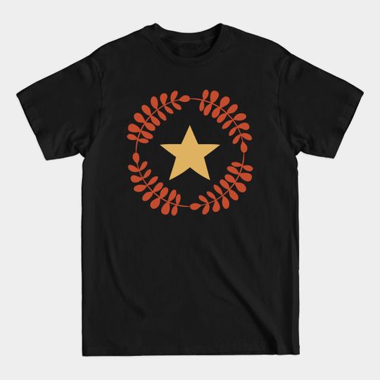 Discover Folk Art Star Ring - Folk Art - T-Shirt