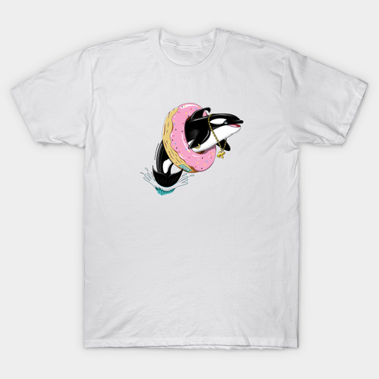 Discover Portland Oregon Keiko Orca Tribute - Orca Killer Whale - T-Shirt
