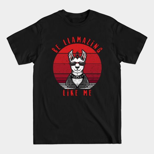 Discover Be Llamazing - Funny Sunglasses Llama Gift T-Shirt
